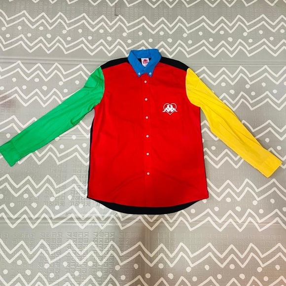 Kappa color block funky shirt - Picture 4 of 11